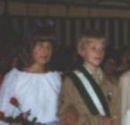 Kinderkönigspaar 1978 Raimund Ohm und Martina Rademacher (Zeppenfeld)