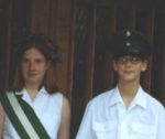 Kinderkönigspaar 1998 Dorothe Hammeke und Matthias Alfes