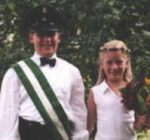 Kinderkönigspaar 1999 Michael Wirtz und Lisa Huckestein