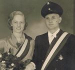 Königspaar 1952 Robert und Magdalene Ohm
