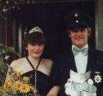 Königspaar 1982 Michael Liese und Monika Rademacher